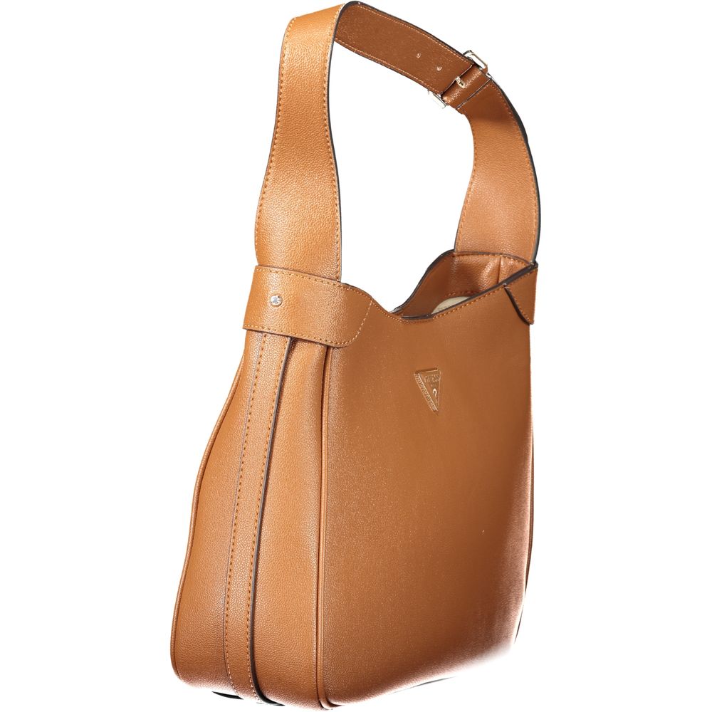 Brown Polyethylene Handbag