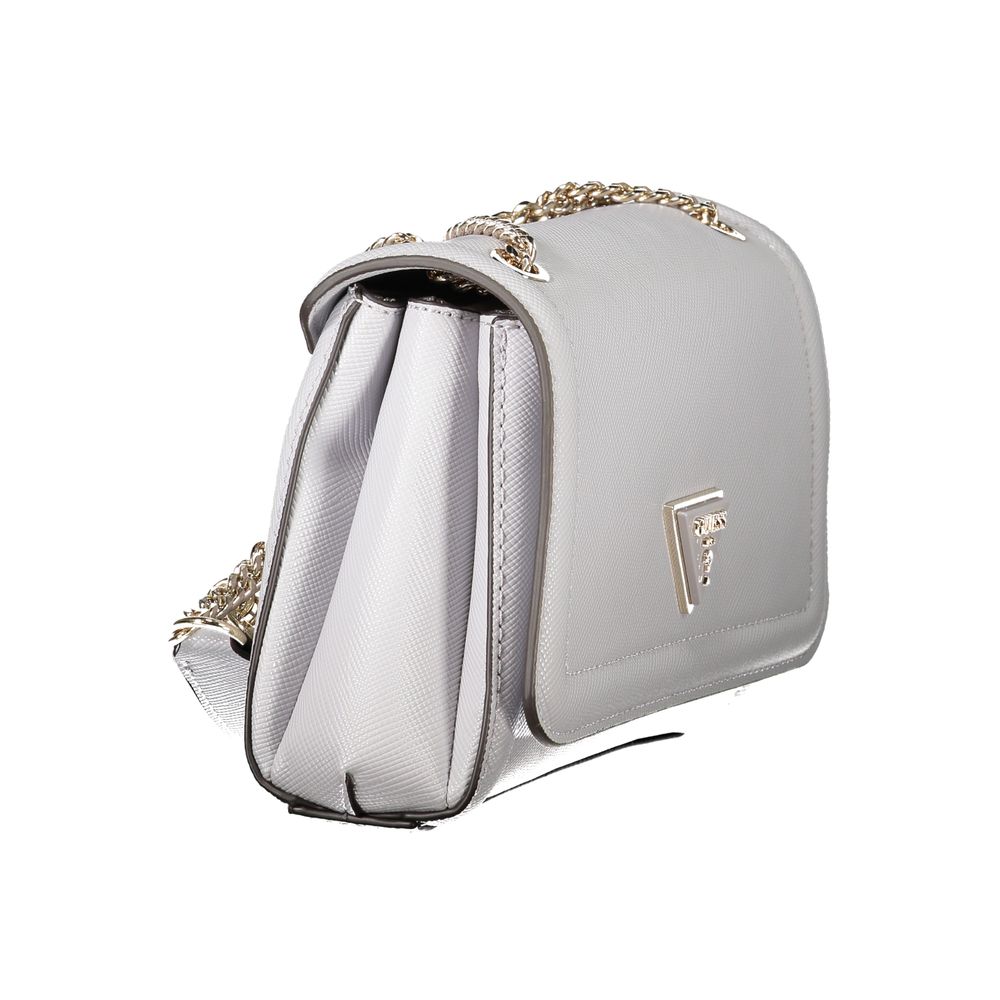 Gray Polyethylene Handbag