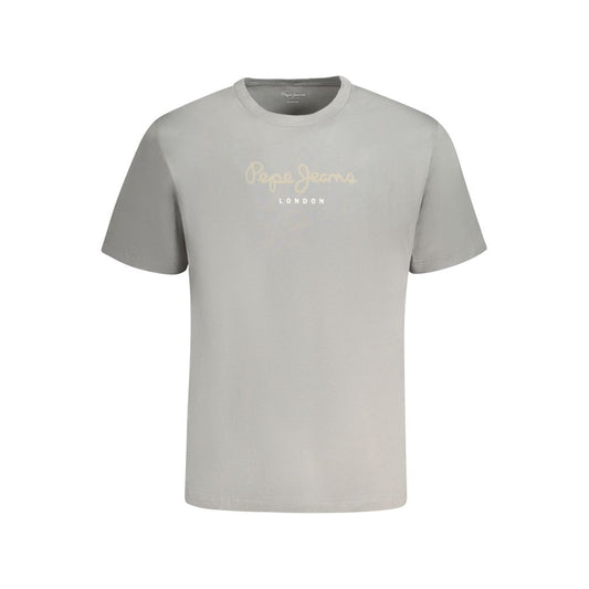 Gray Cotton T-Shirt