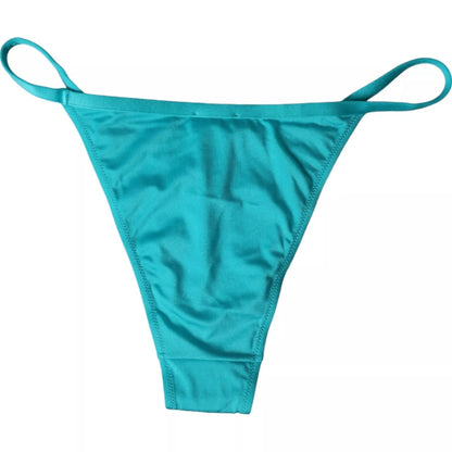 Blue Green Nylon Beachwear Swimwear Bottom Bikini