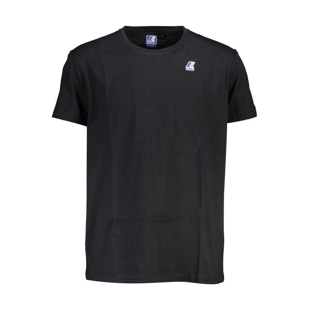 Black Cotton T-Shirt