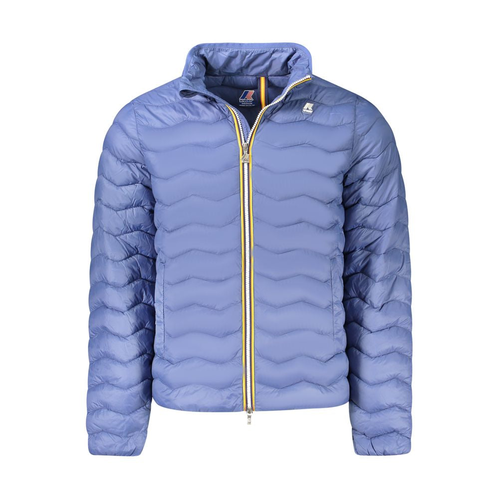 Chaqueta azul de poliamida para hombre