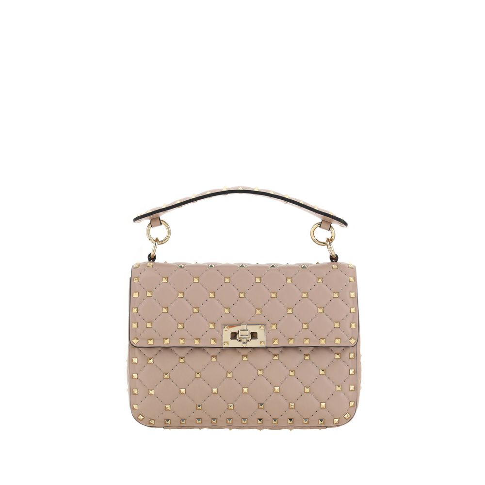 Bolso de hombro de piel Rockstud Spike