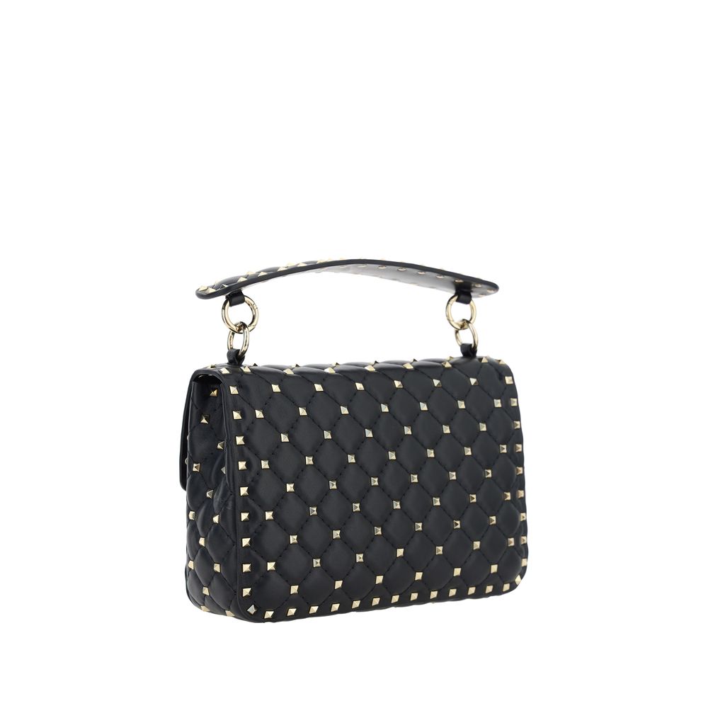 Bolso de hombro de piel Rockstud Spike