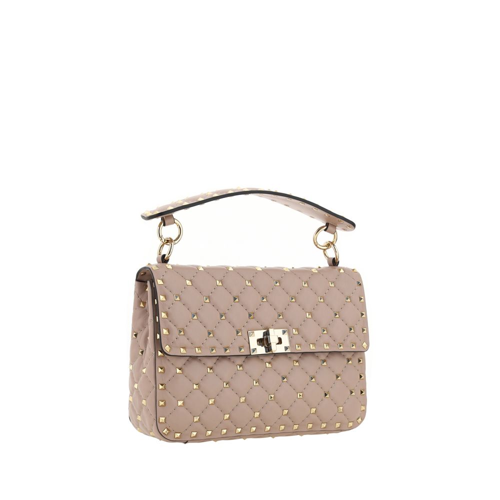 Bolso de hombro de piel Rockstud Spike