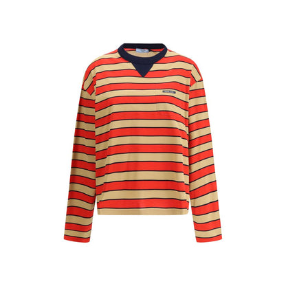 Striped cotton T-shirt