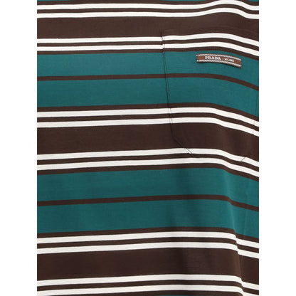 Striped cotton T-shirt