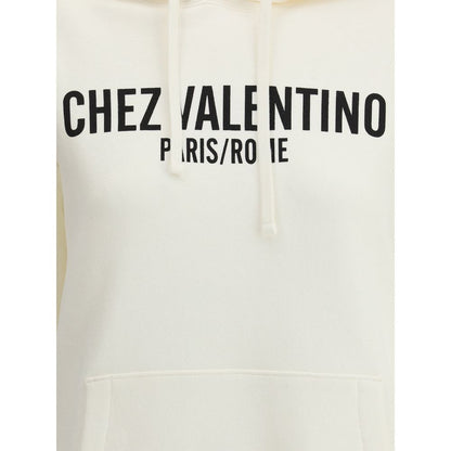 Sudadera con capucha de algodón con logotipo