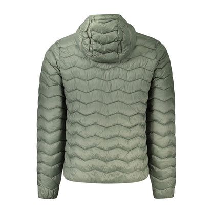 Chaqueta verde de poliamida para hombre