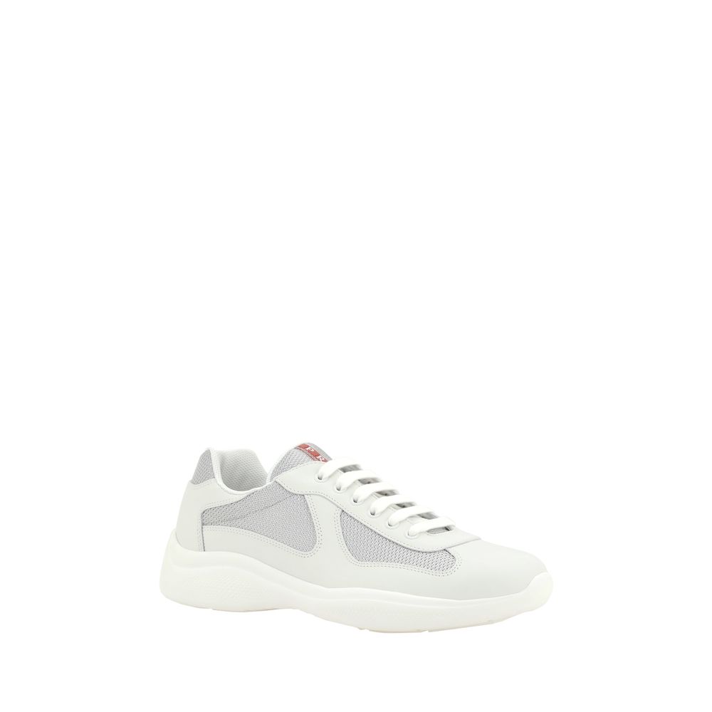 White Leather America's Sneakers