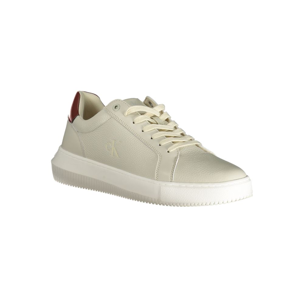 Gray Polyethylene Men Sneaker