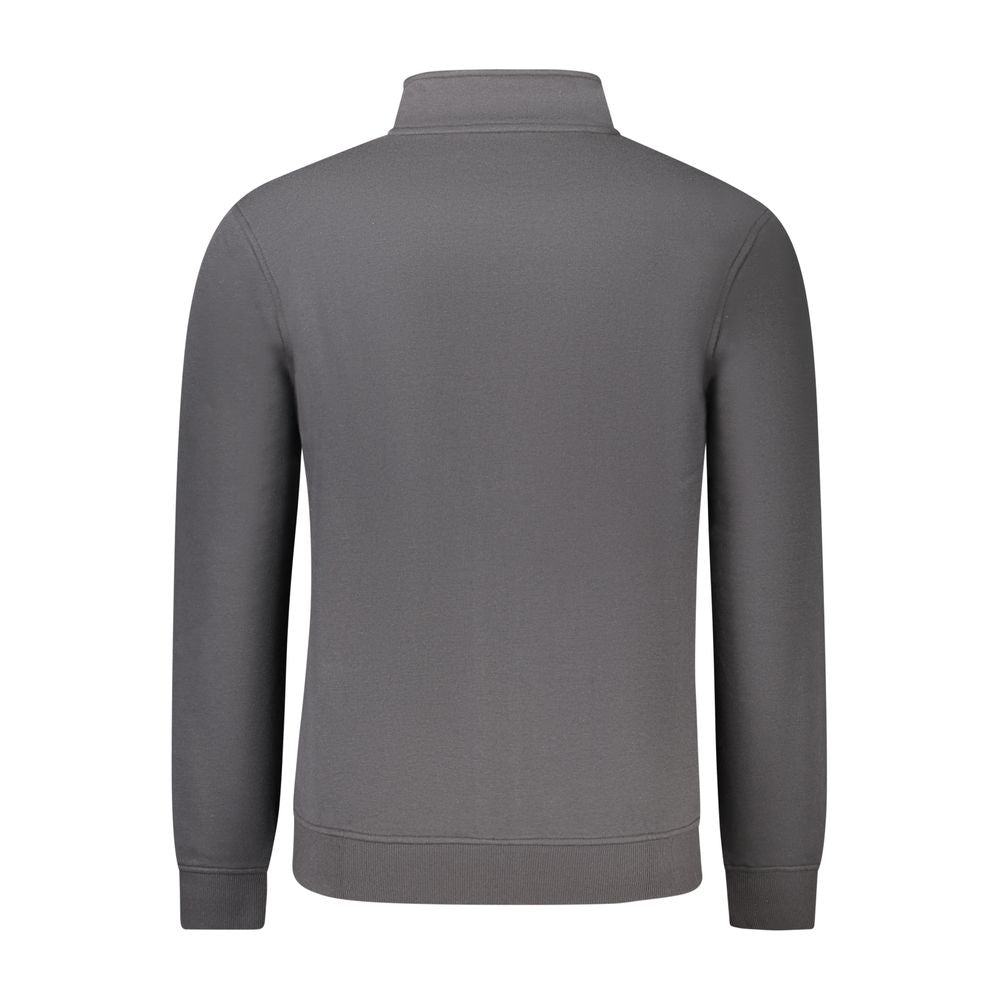 Black Polyester Men Sweater