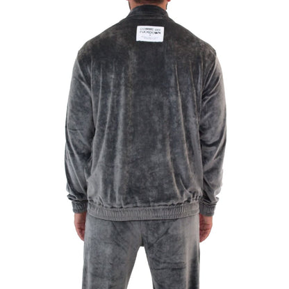 Gray Polyester Sweater