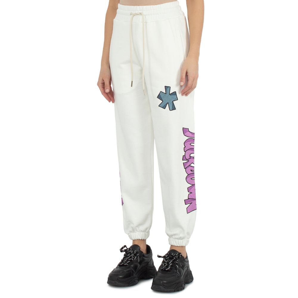 White Cotton Jeans & Pant