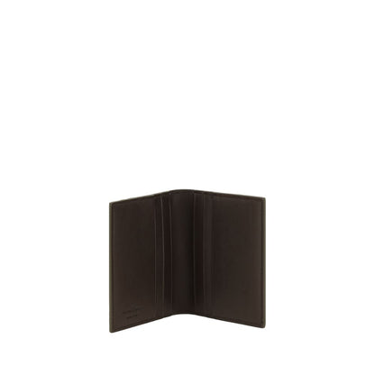 Gancini leather Card Holder