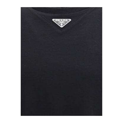 T-Shirt with triangular plaque