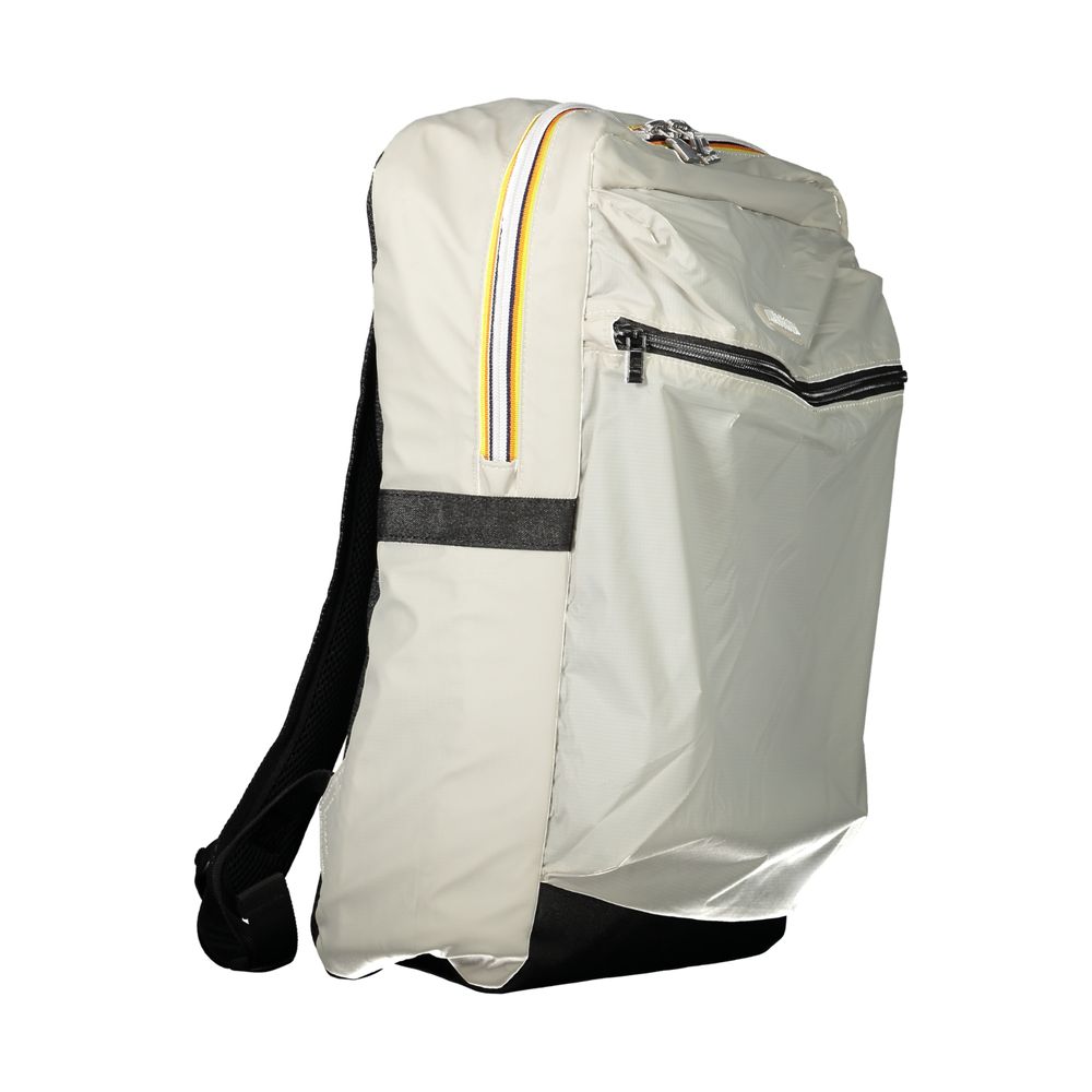 Gray Polyamide Men Backpack