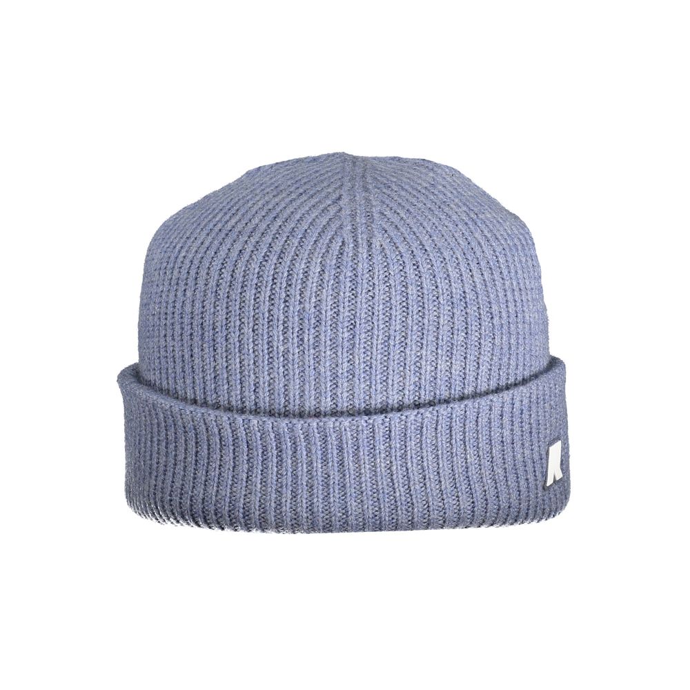 Light Blue Wool Men Cap