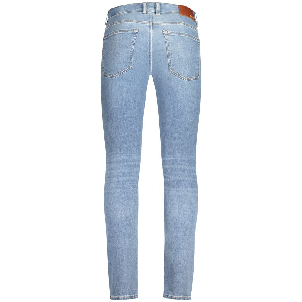 Blue Cotton Men Jeans