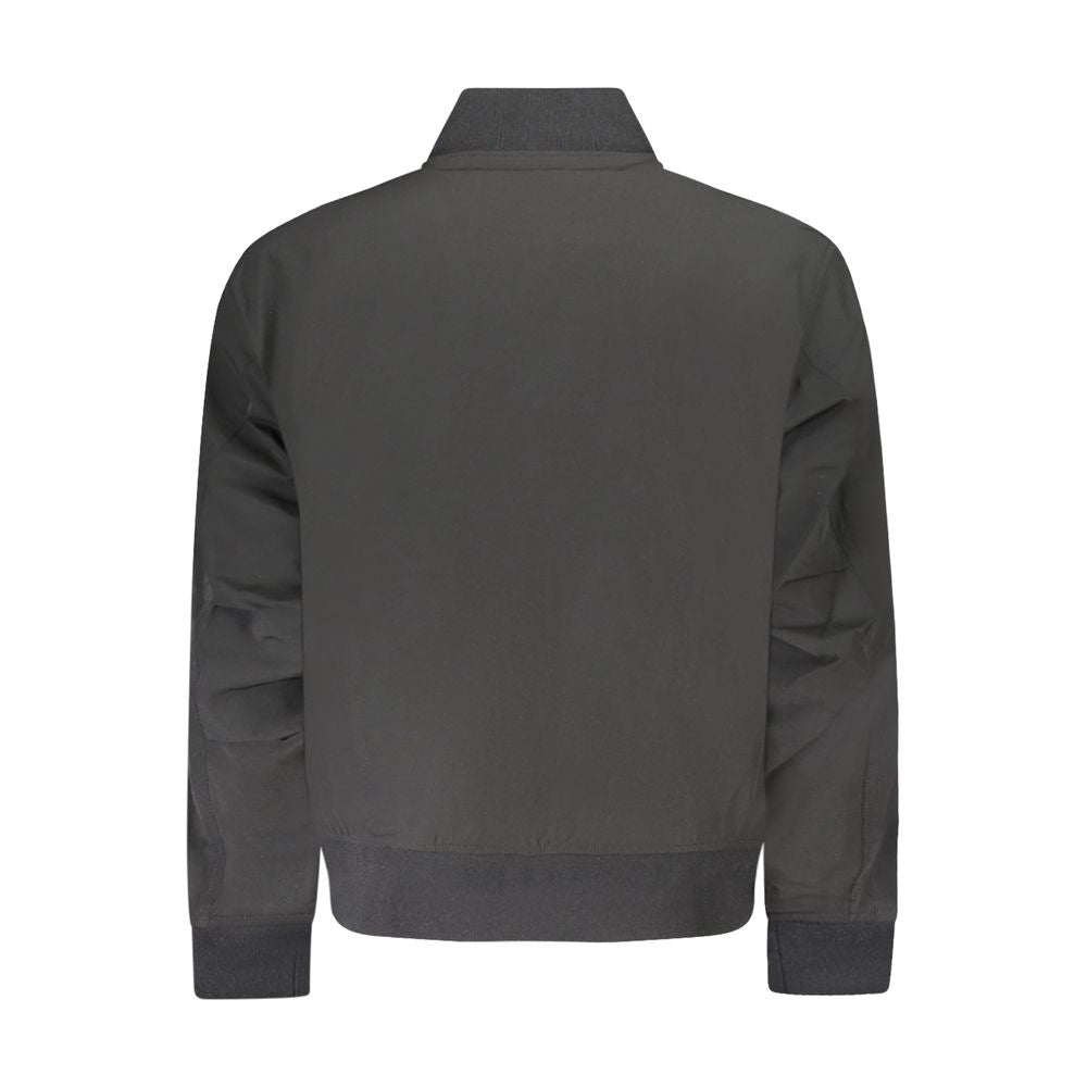 Black Polyamide Men Jacket