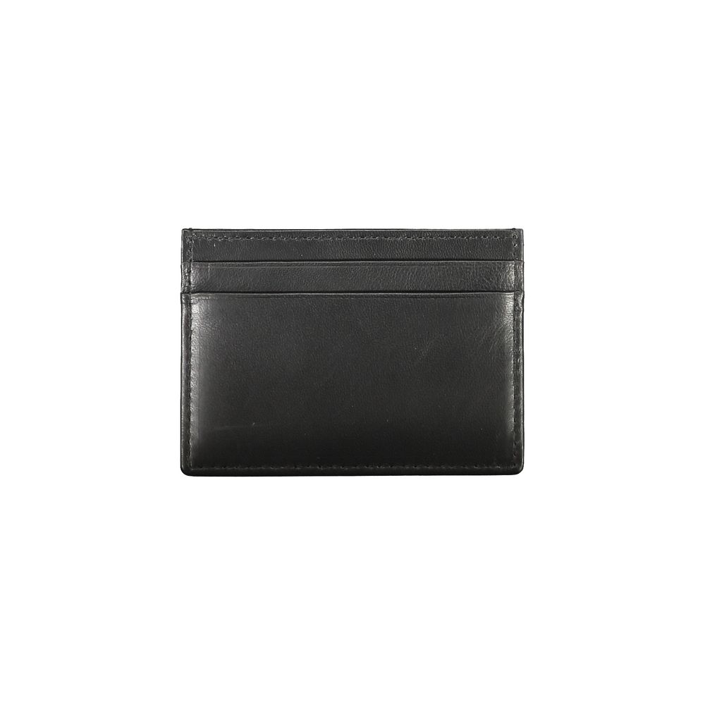 Cartera de hombre de piel negra