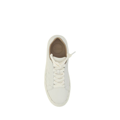 White Leather Sneakers