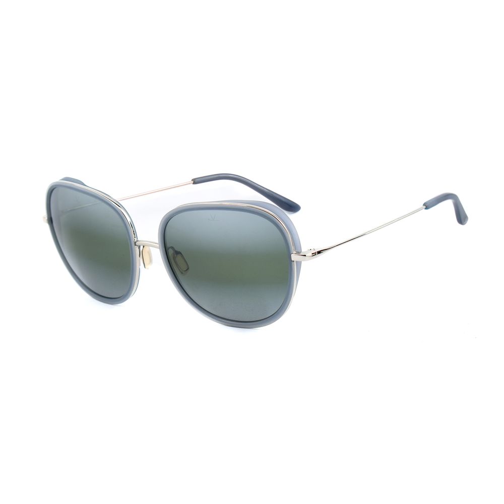 Gray Stainless Steel Sunglasses