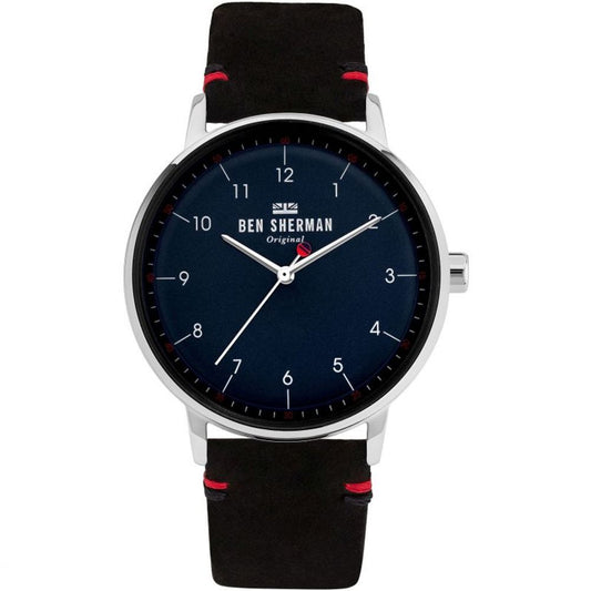 Reloj de piel negro