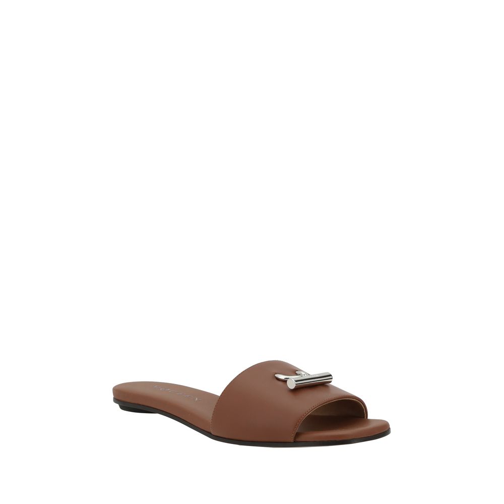 Sandalias de piel