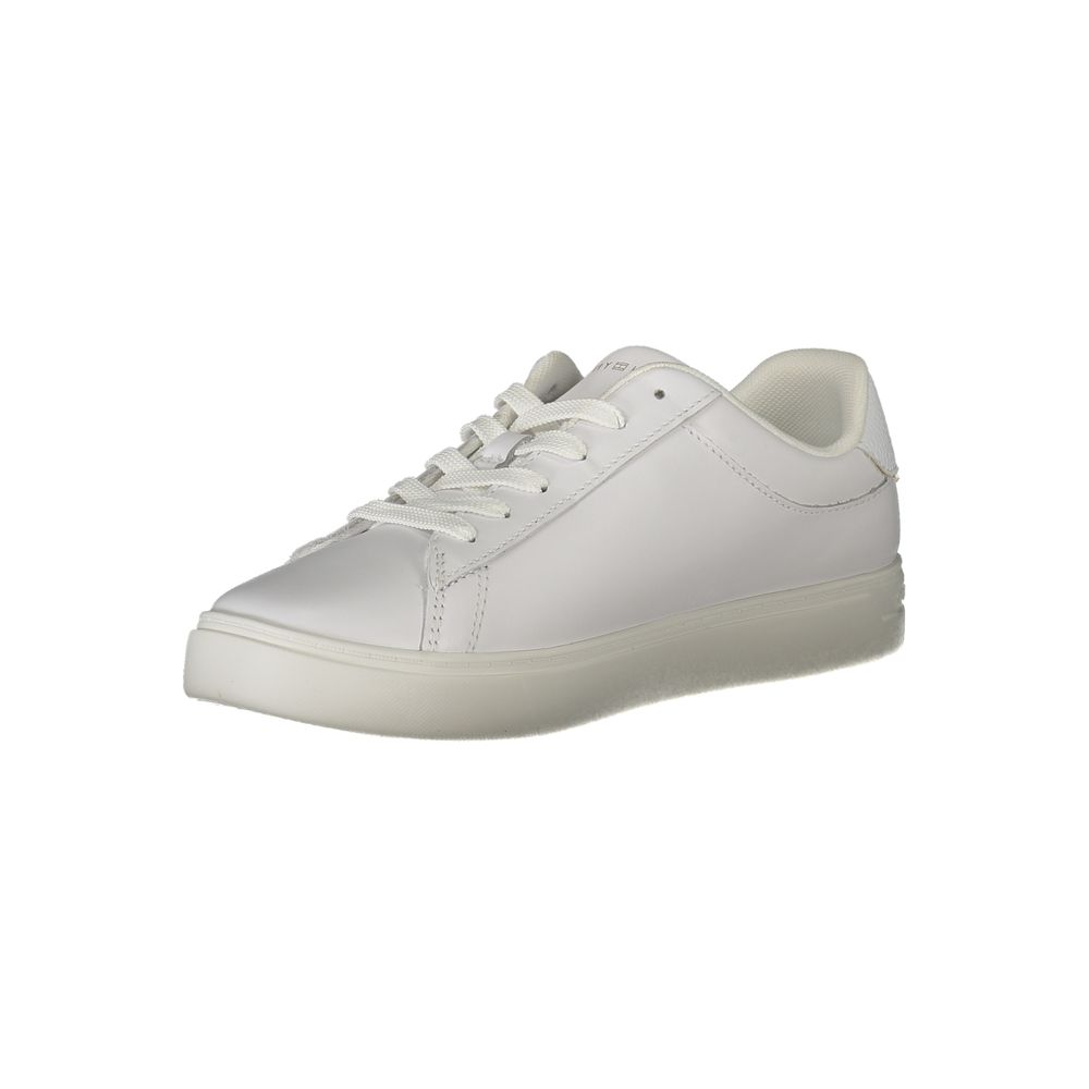 Zapatilla blanca de polietileno para mujer