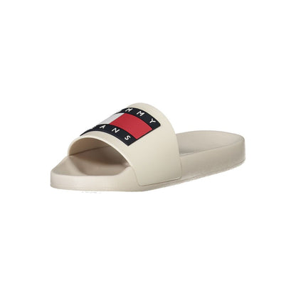 White Polyethylene Women Sandal