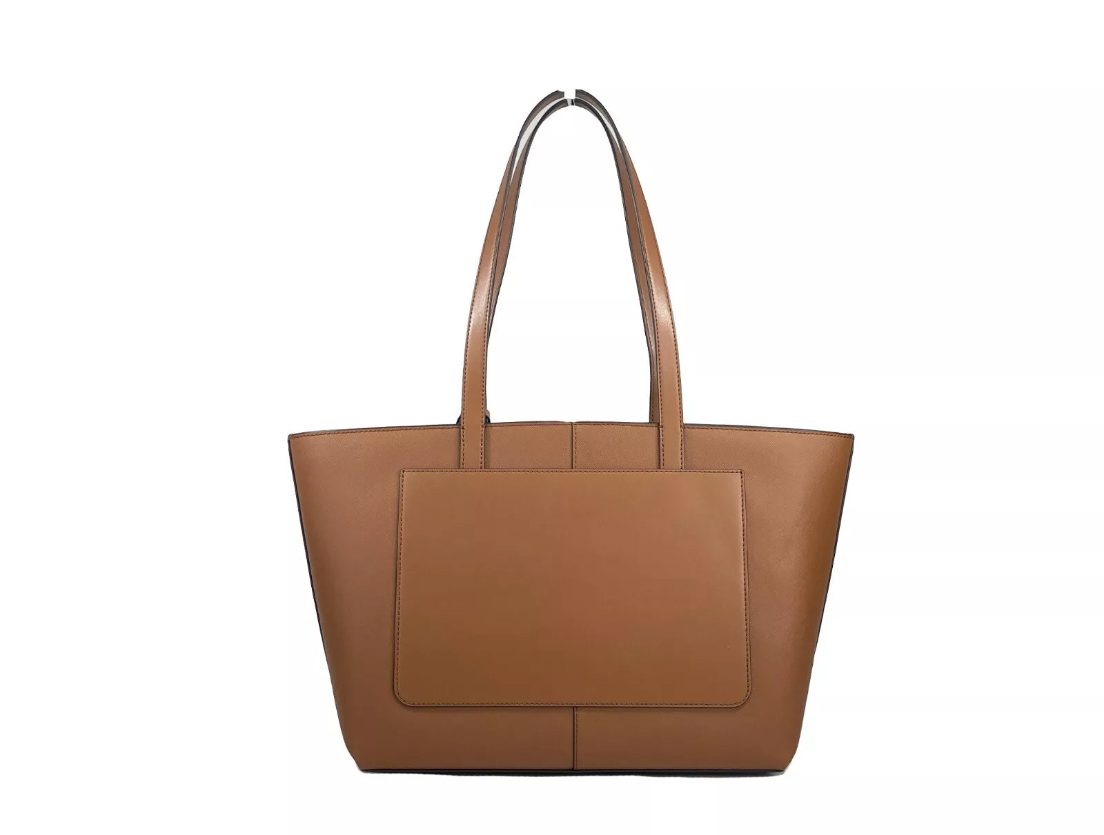 Medium Zip Top Tote Carryall Bag Brown