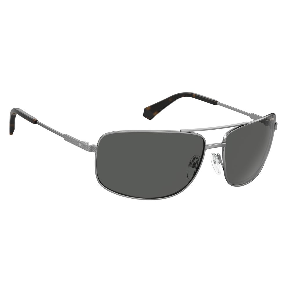 Gray Metal Sunglasses