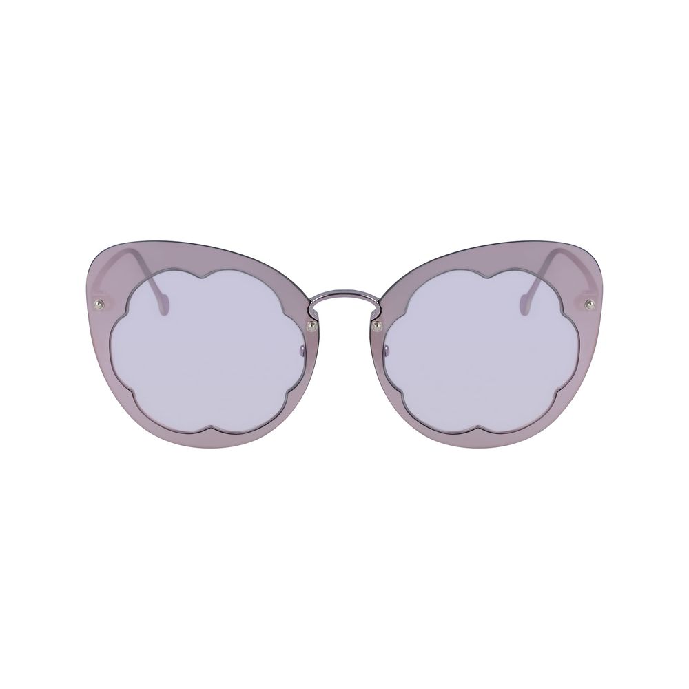 Purple Metal Sunglasses