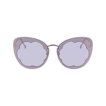 Purple Metal Sunglasses