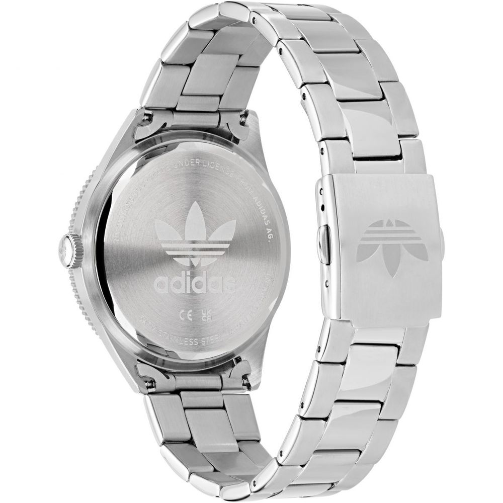 Reloj de acero inoxidable gris