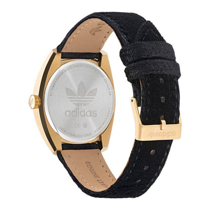 Reloj de piel negro