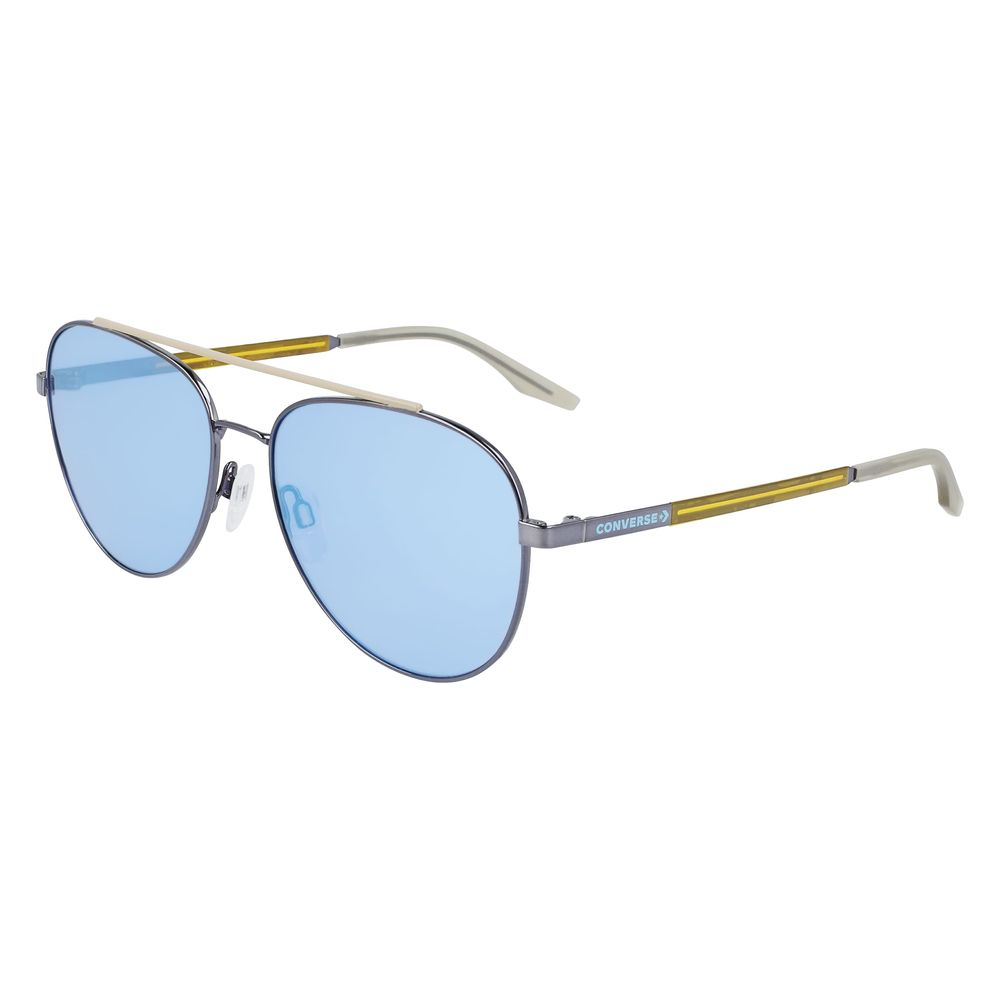 Gray Metal Sunglasses