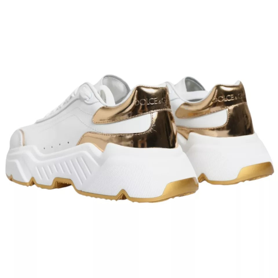 Blanco Oro Daymaster Low Top Sneakers Zapatos