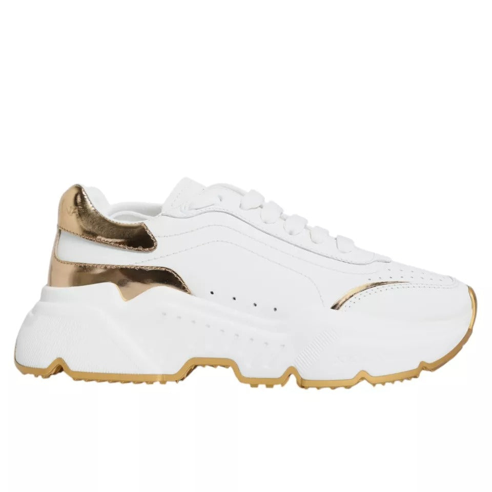 Blanco Oro Daymaster Low Top Sneakers Zapatos