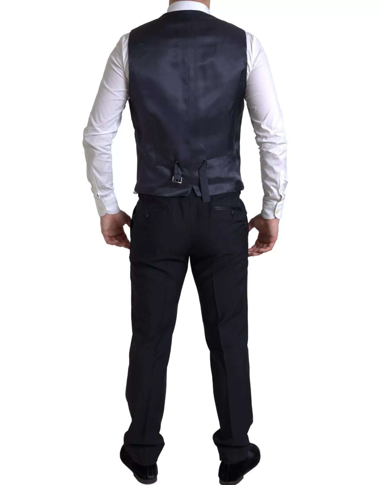 Black 3 Piece Single Breasted MARTINI Suit