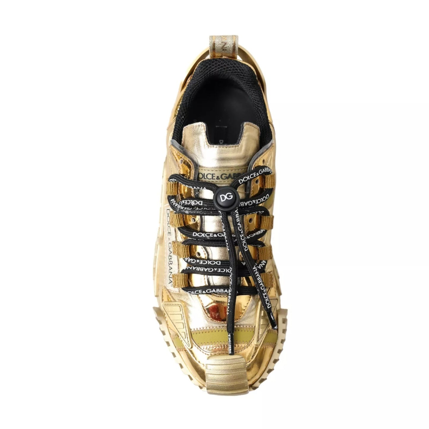 Metallic Gold NS1 Low Top Sneakers Shoes Sneakers