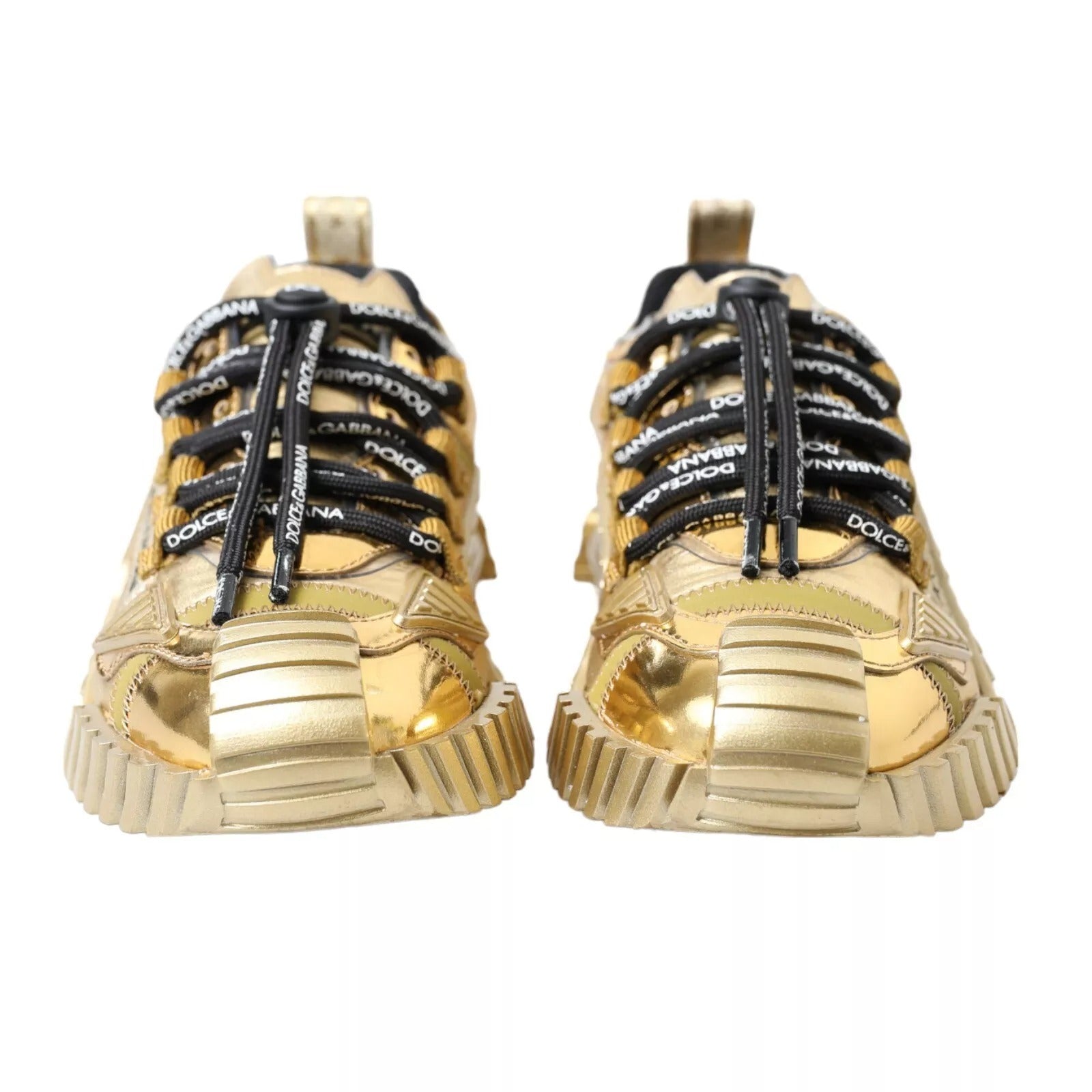 Metallic Gold NS1 Low Top Sneakers Shoes Sneakers