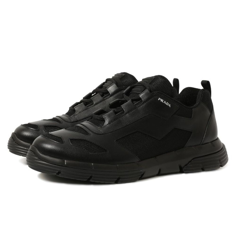 Black Leather Di Calfskin Sneaker