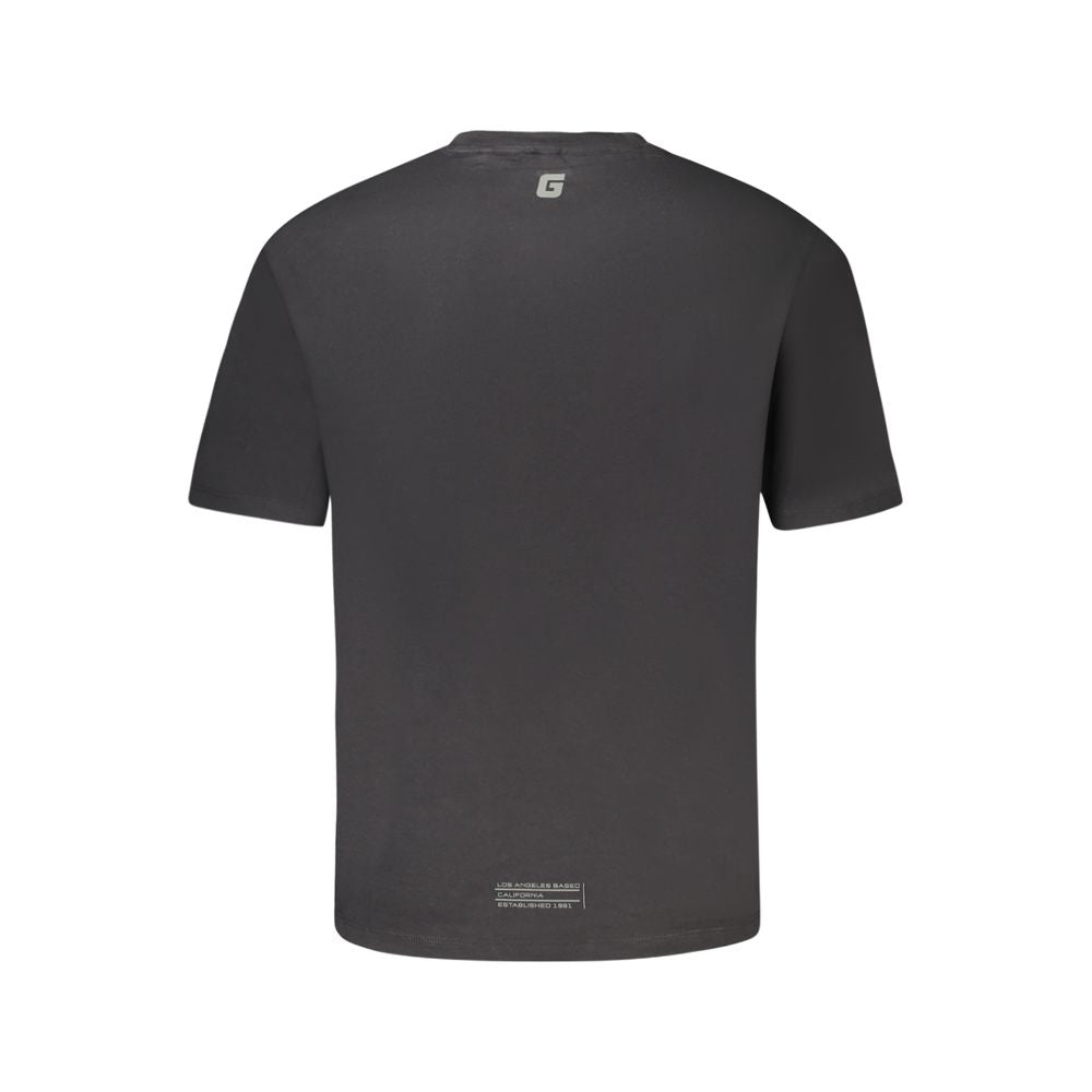 Black Cotton T-Shirt