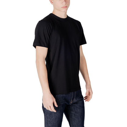 Black Cotton T-Shirt