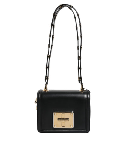 Black Joy Therapy Lola Studded Leather Crossbody Bag