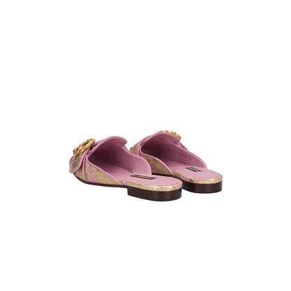Pink Leather Di Calfskin Sandal