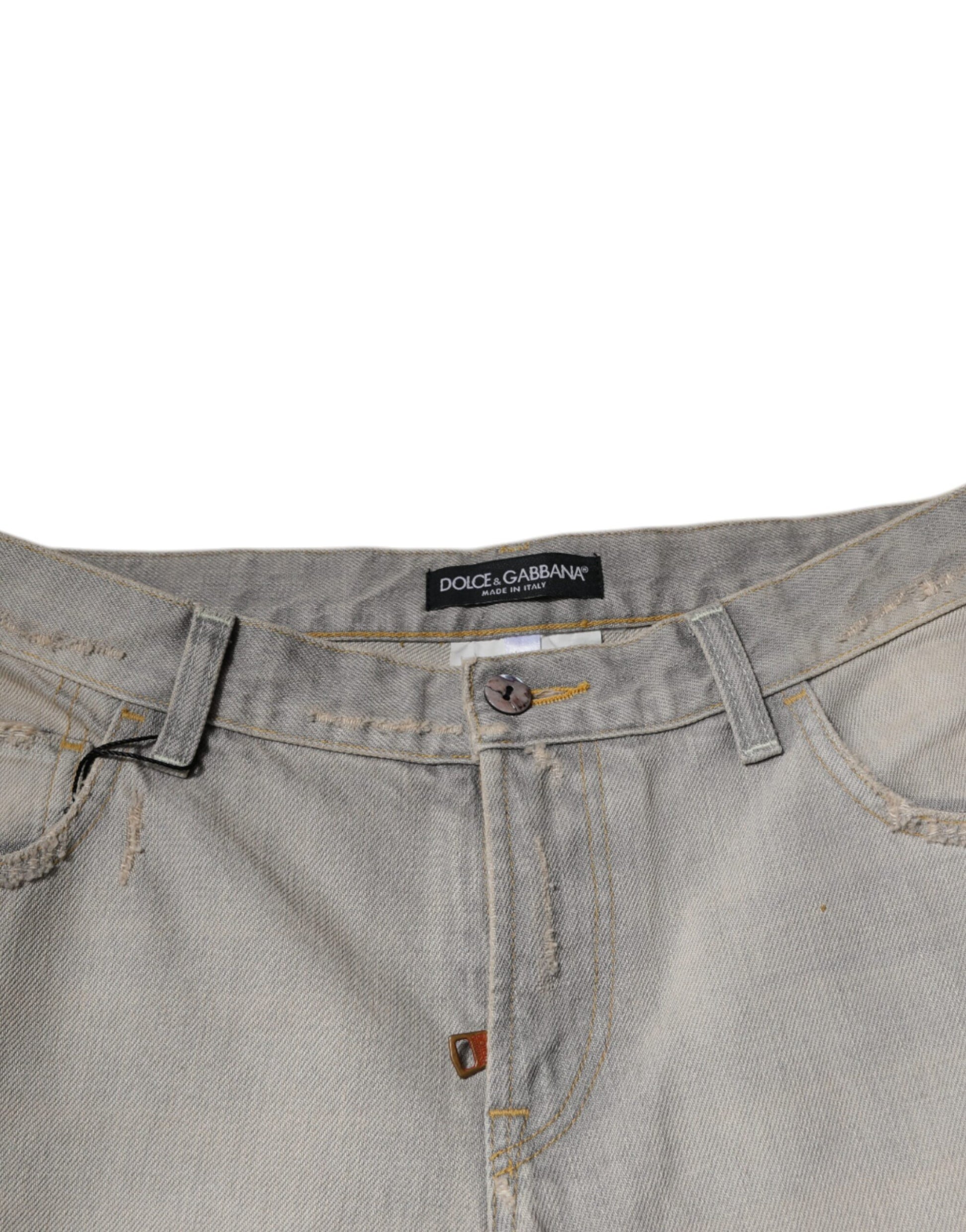 Gray Cotton Skinny Denim Jeans