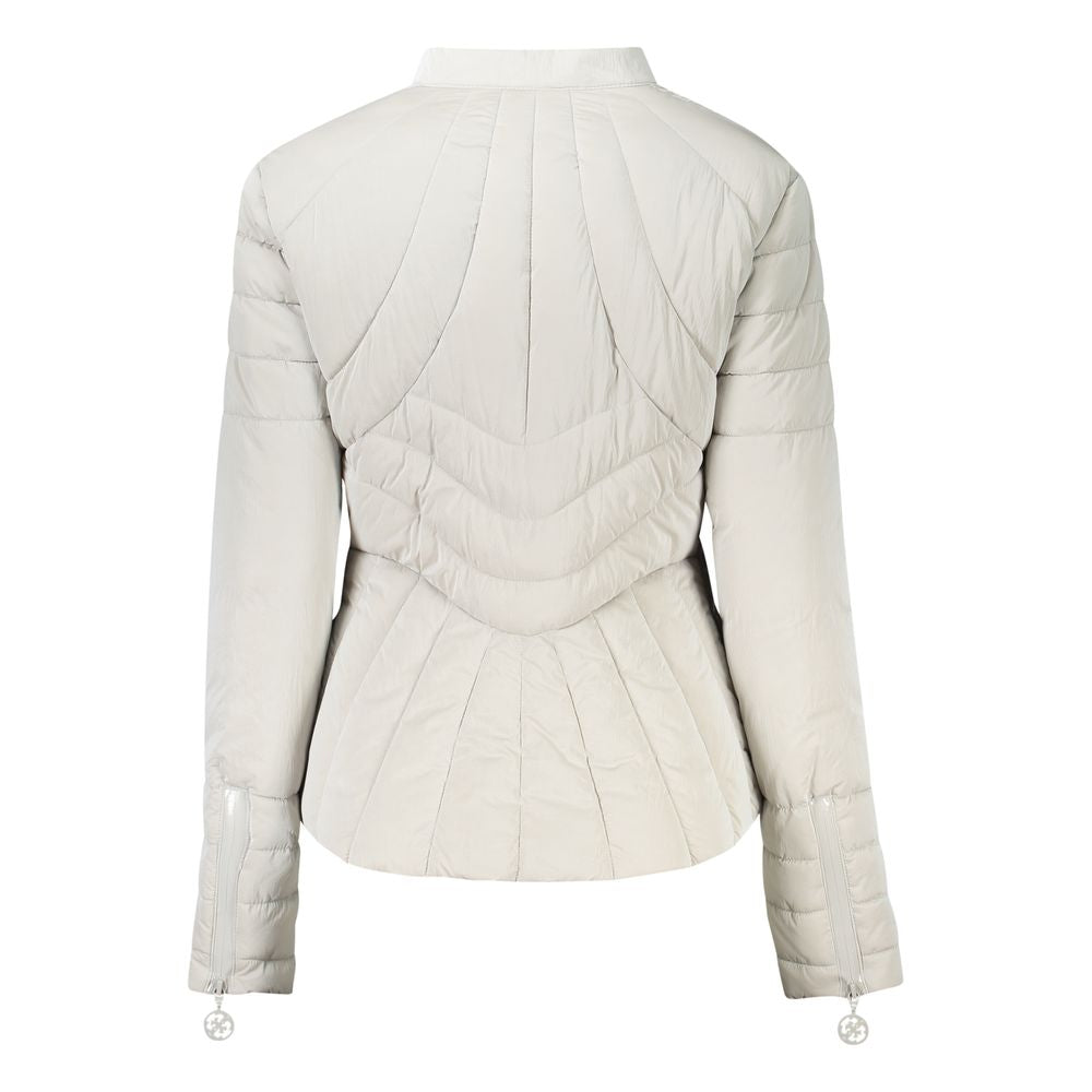 Gray Polyethylene Women Jacket